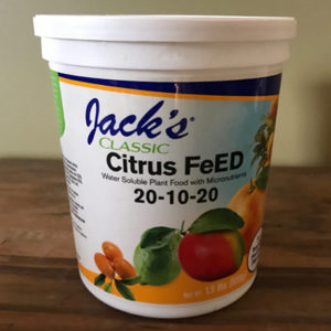 Citrus Fertilizer - Jack's Citrus FeED