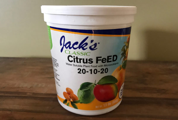 Citrus Fertilizer - Jack's Citrus FeED