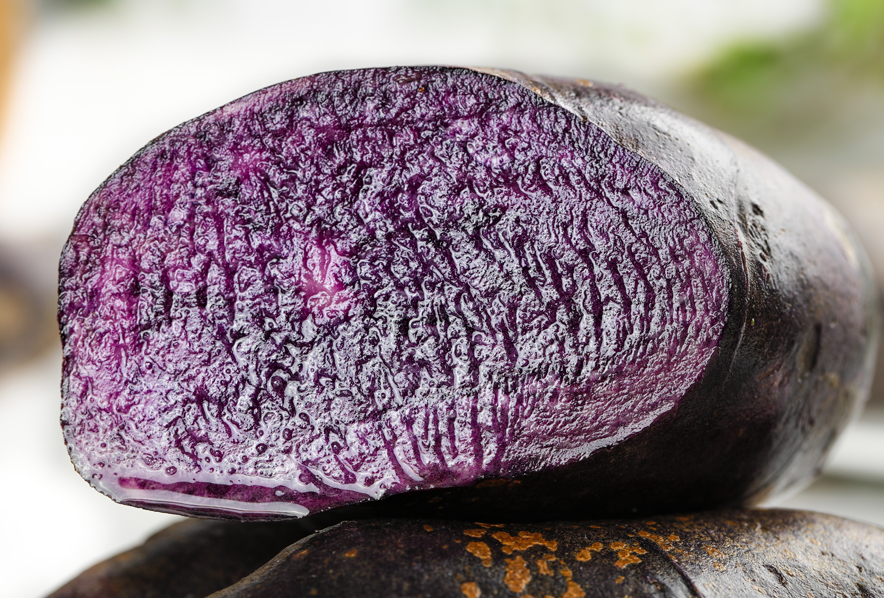 Fingerling Potato - Purple Fiesta - 1 Lb